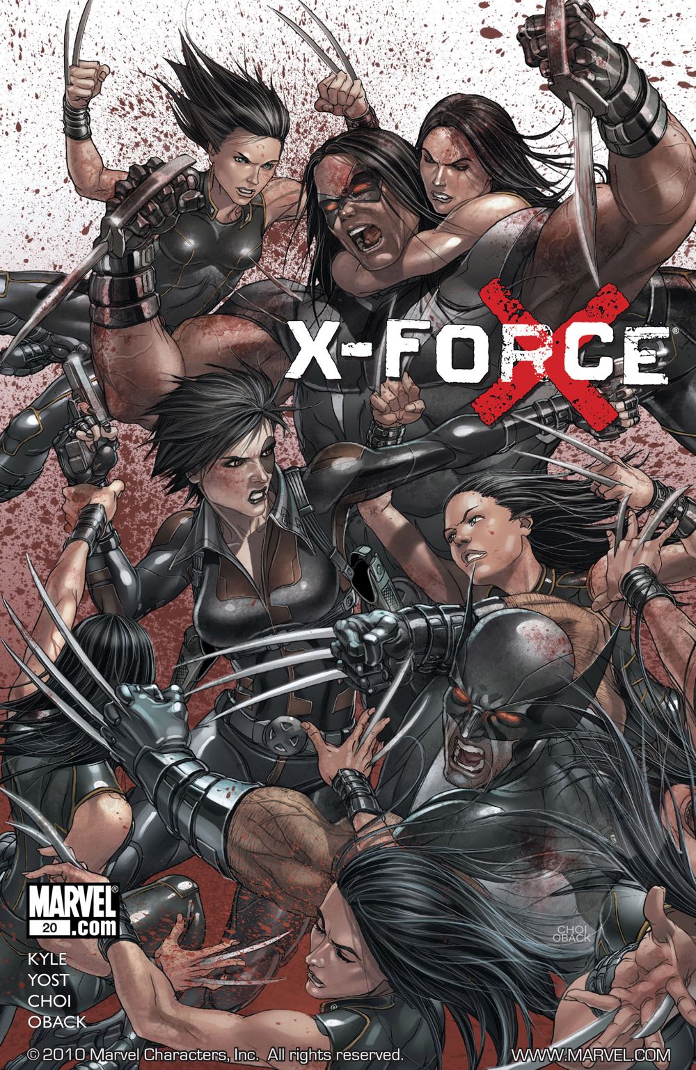 X-FORCE Vol. 1 - Marvel Comics (20 - Dec 2009) comic book collectible [Barcode 75960606282902011] - Main Image 2