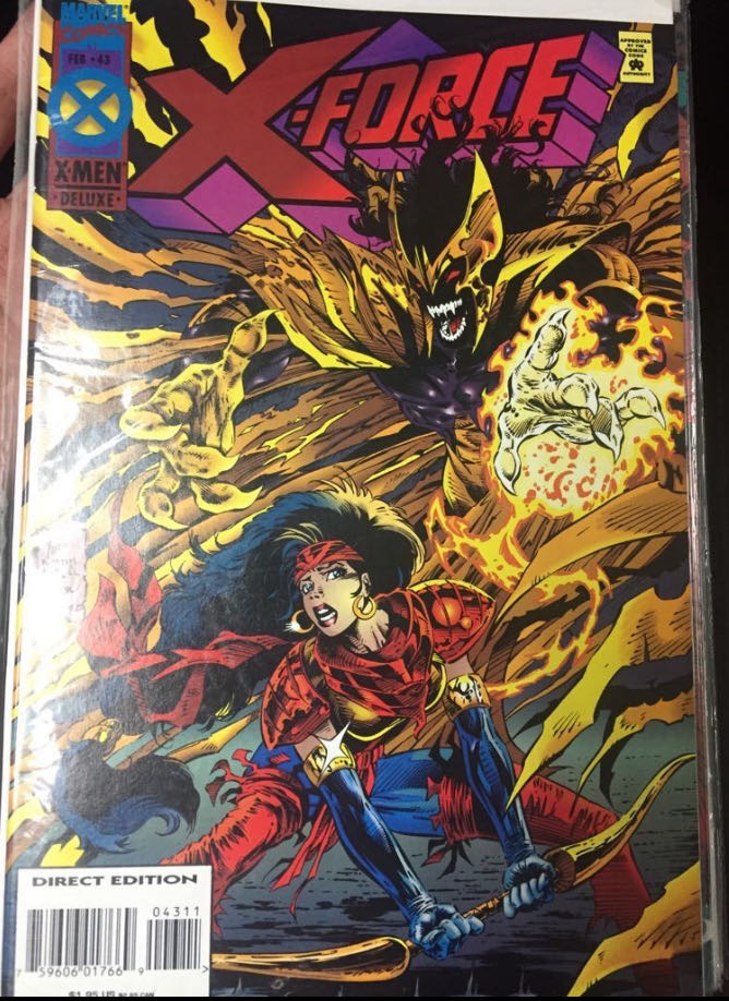 X-Force - Marvel (43 - Feb 1995) comic book collectible [Barcode 75960601766904311] - Main Image 4