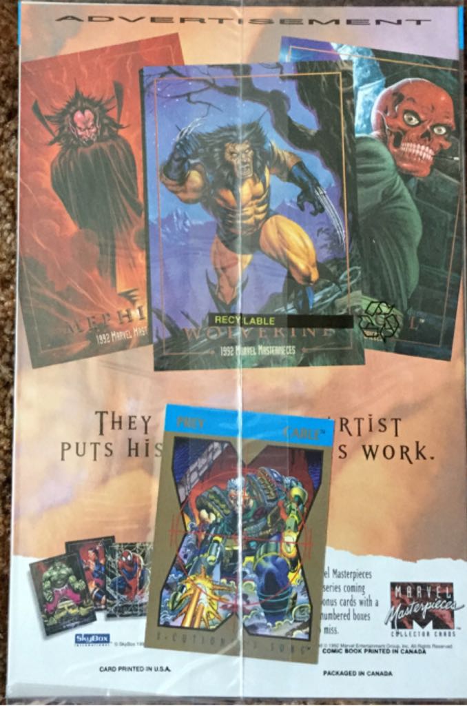 X-Force - Marvel Comics (16 - Nov 1992) comic book collectible [Barcode 009281017660] - Main Image 2