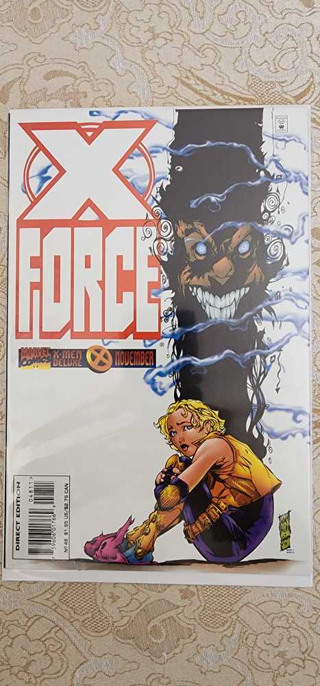 X-Force - Marvel comics (48 - Nov 1995) comic book collectible [Barcode 759606017669] - Main Image 2