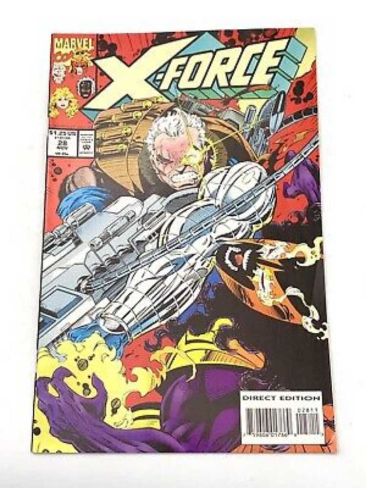 X-Force - Marvel Comics (28 - 11/1993) comic book collectible [Barcode 75960601766902811] - Main Image 2