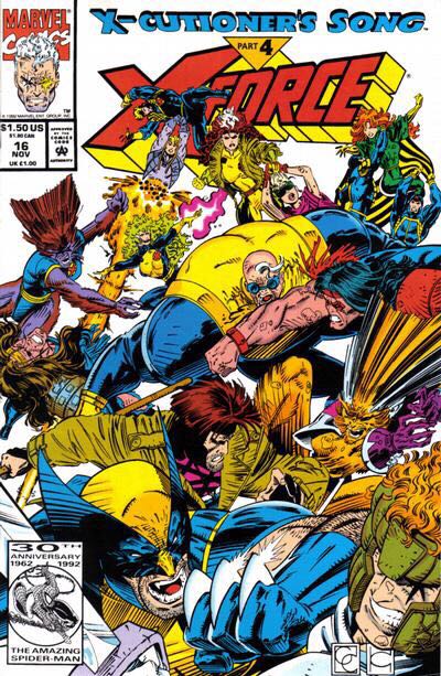 X-Force (1991) - Marvel Comics (16 - Nov 1992) comic book collectible - Main Image 1