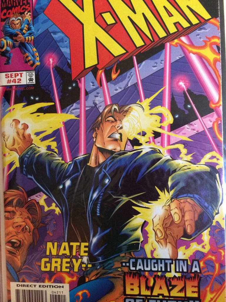 X-Man  (42) comic book collectible [Barcode 759606042043] - Main Image 1