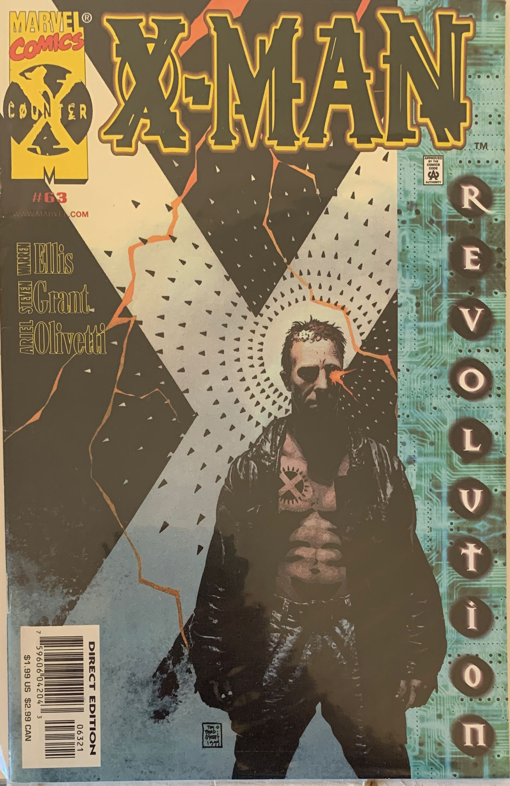 X-Man - Marvel Comics (63 - May 2000) comic book collectible [Barcode 75960604204306311] - Main Image 2