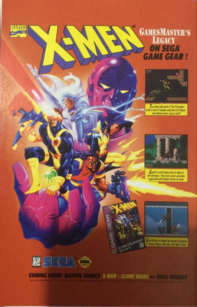 X-Man - Marvel Comics (2 - 04/1995) comic book collectible [Barcode 75960604204300211] - Main Image 2