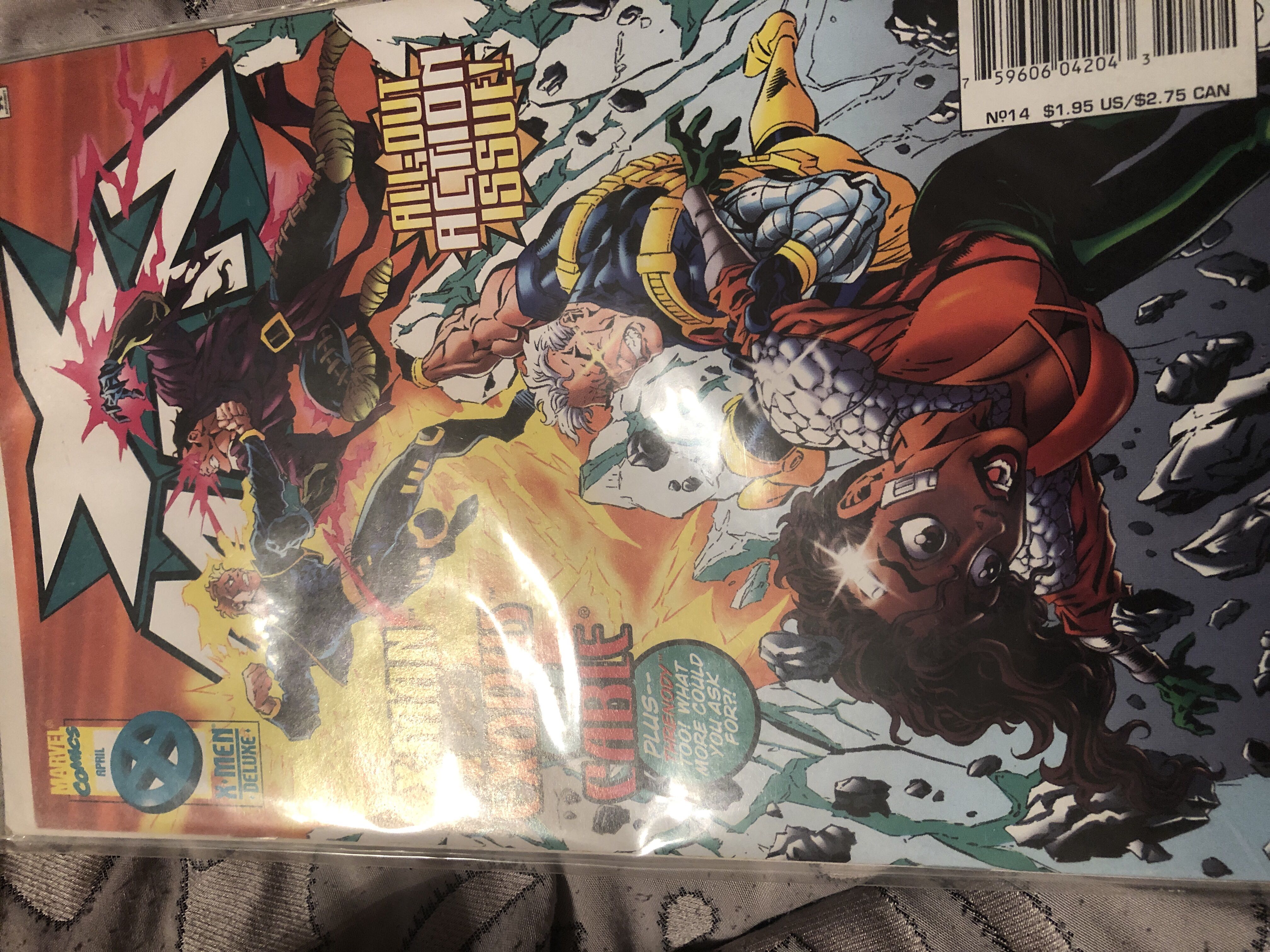 X-Man - Marvel Comics (14 - 04/1996) comic book collectible [Barcode 75960604204301411] - Main Image 2