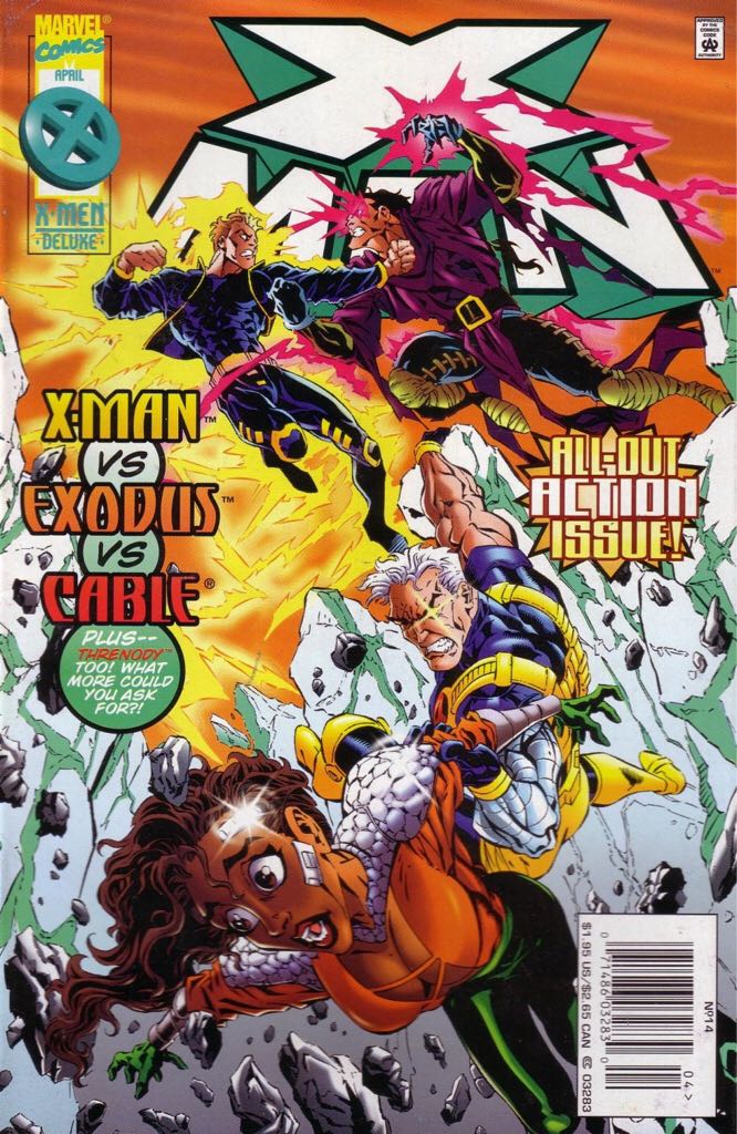 X-Man  (15) comic book collectible [Barcode 577260004204301411] - Main Image 1