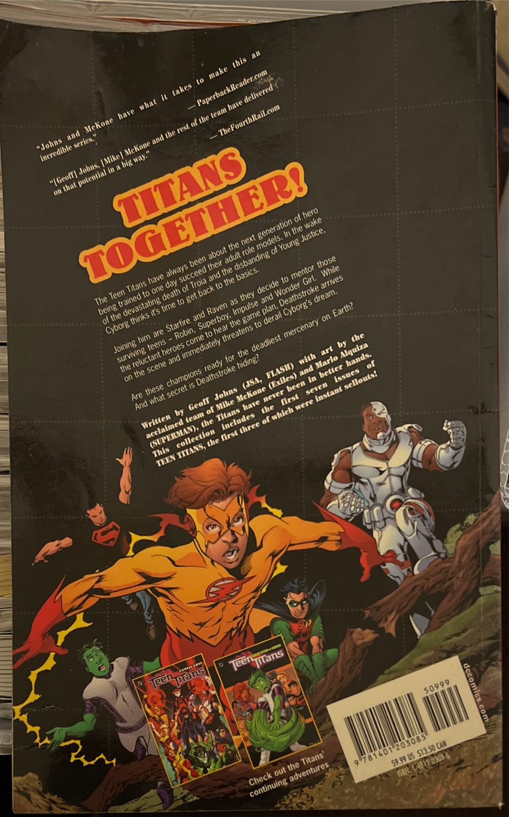 Teen Titans: Vol 1: A Kids Game - DC Comics (1) comic book collectible [Barcode 9781401203085] - Main Image 2