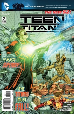 Teen Titans (2011) - DC Comics (7 - May 2012) comic book collectible [Barcode 761941305226] - Main Image 1
