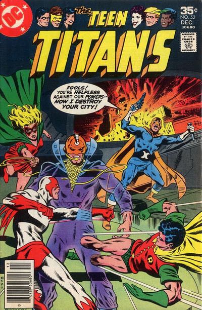 Teen Titans - DC Comics (52 - Dec 1977) comic book collectible - Main Image 1