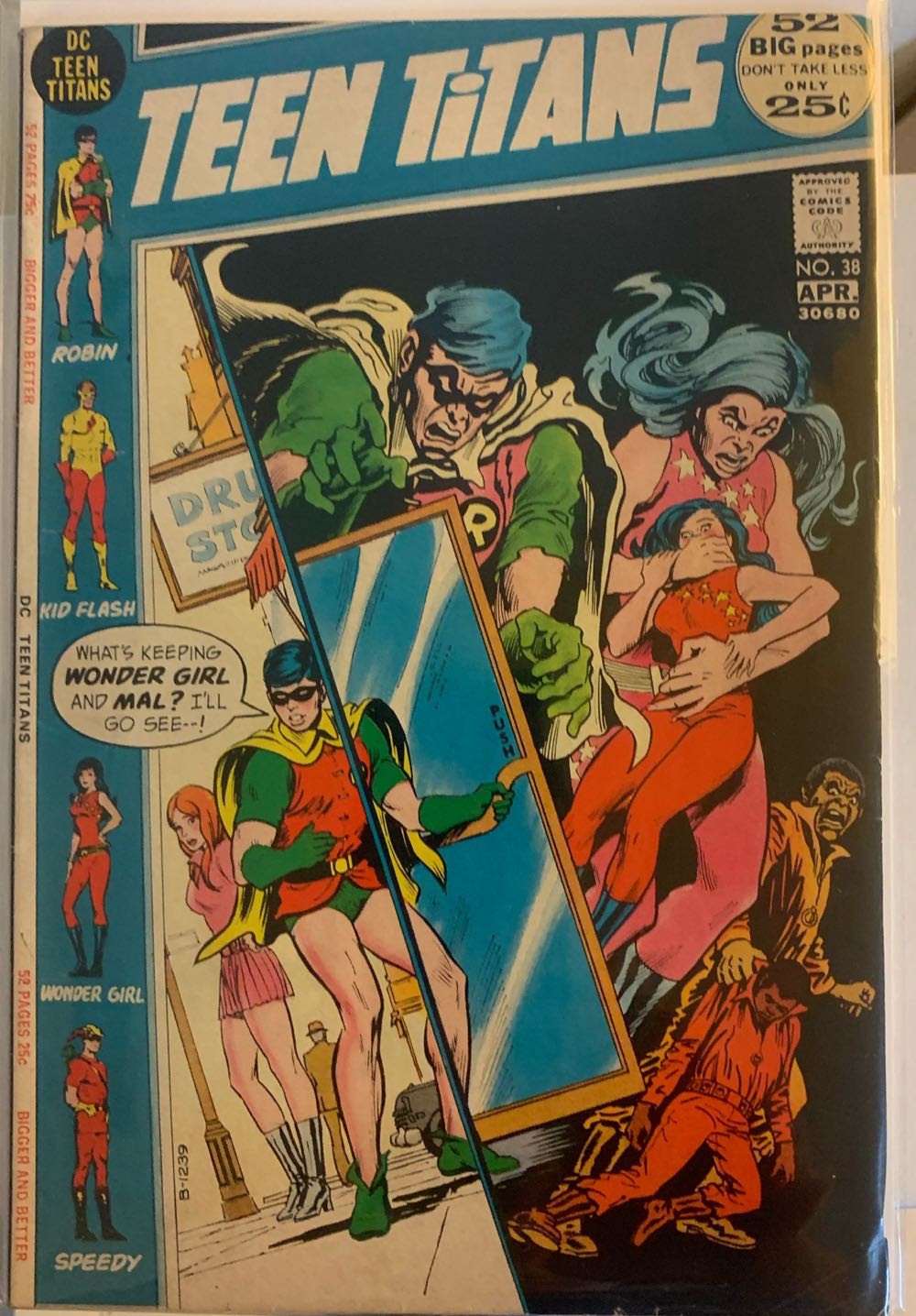 Teen Titans - DC (Detective Comics) (38 - Apr 1972) comic book collectible - Main Image 2