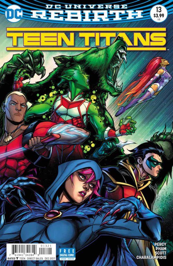 Teen Titans - DC Comics (13 - Dec 2017) comic book collectible - Main Image 2