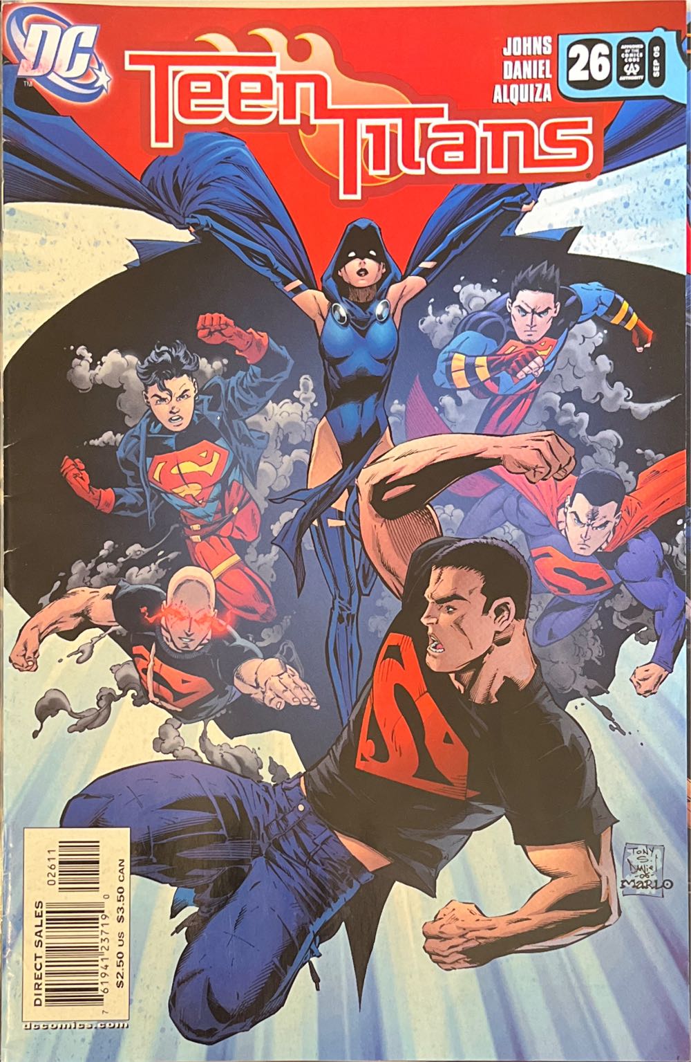 Teen Titans - DC (26 - Sep 2005) comic book collectible [Barcode 76194123719002611] - Main Image 2