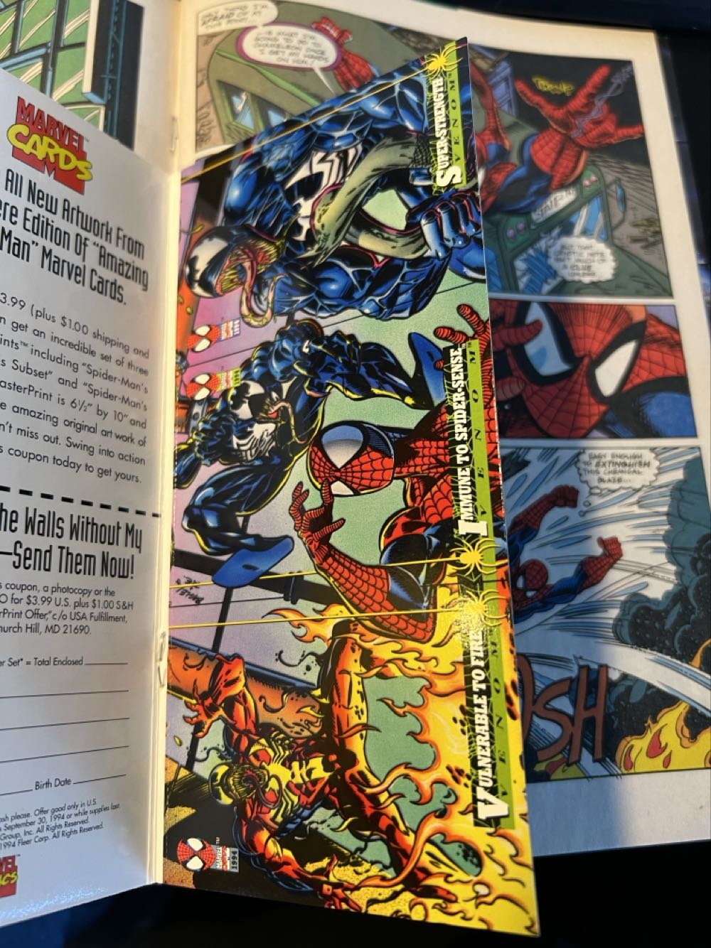 Web Of Spider-Man - Marvel Comics (112 - May 1994) comic book collectible [Barcode 75960602527511211] - Main Image 3