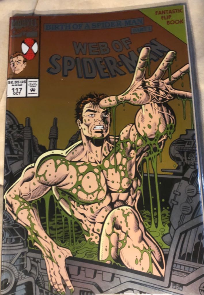 Web of Spider-Man - Marvel Comics (117 - Oct 1994) comic book collectible [Barcode 75960602527511721] - Main Image 2