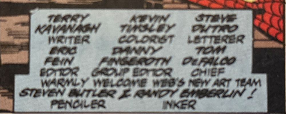 Web of Spider-Man - Marvel Comics (117 - Oct 1994) comic book collectible [Barcode 75960602527511721] - Main Image 3