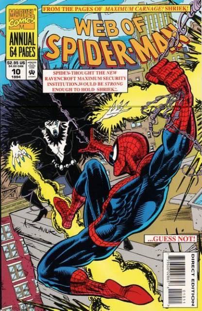 Web of Spider-Man Annual - Marvel Comics (10 - 07/1994) comic book collectible [Barcode 75960602865801011] - Main Image 2