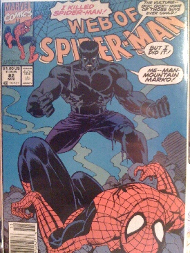 Web Of Spider-man - Marvel (82 - Nov 1991) comic book collectible [Barcode 7148602527] - Main Image 1