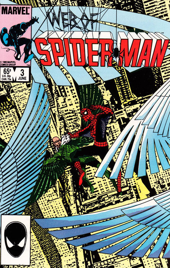 Web of Spider-Man - Marvel Comics (3 - Jun 1985) comic book collectible [Barcode 745528] - Main Image 2