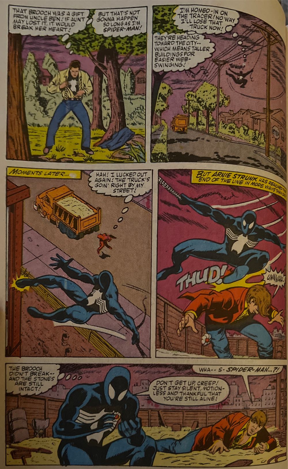 Web Of Spider-Man - Marvel (25 - Apr 1987) comic book collectible [Barcode 58257448] - Main Image 4