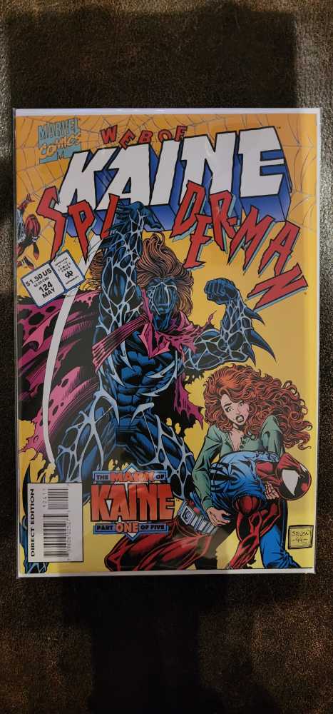 Web Of Spiderman 124 - Marvel (124 - May 1994) comic book collectible [Barcode 759606025275] - Main Image 2