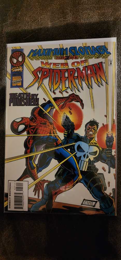 Web Of Spiderman - Marvel (127 - Aug 1995) comic book collectible [Barcode 759606025275] - Main Image 2