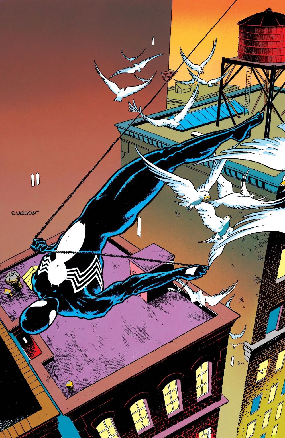 Web Of Spider-Man Annual  #3  (1987) - Marvel (3 - Jun 1985) comic book collectible [Barcode 071486025276] - Main Image 2