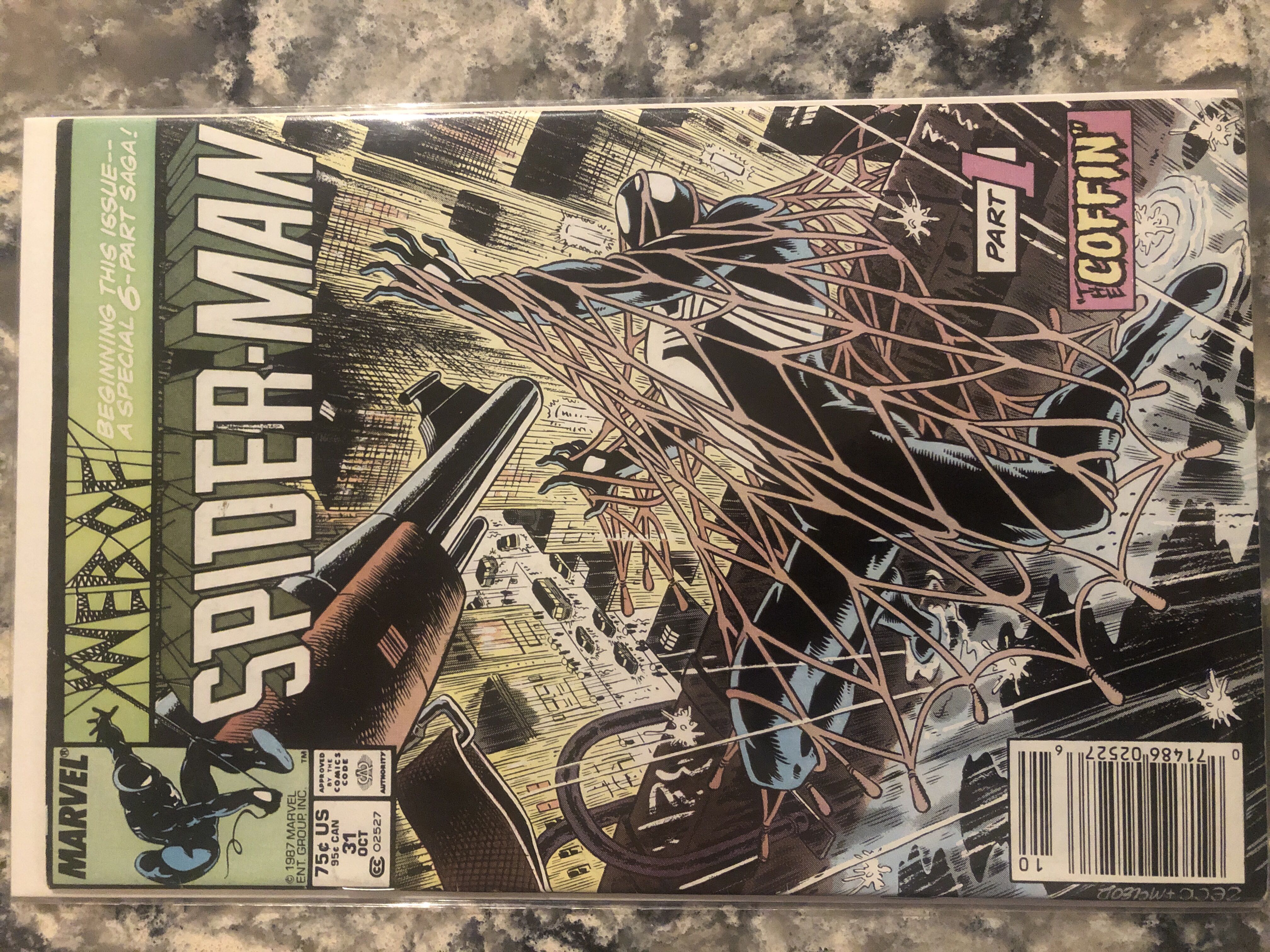 Web of Spider-Man - Marvel (31 - Oct 1987) comic book collectible [Barcode 071486025276] - Main Image 2