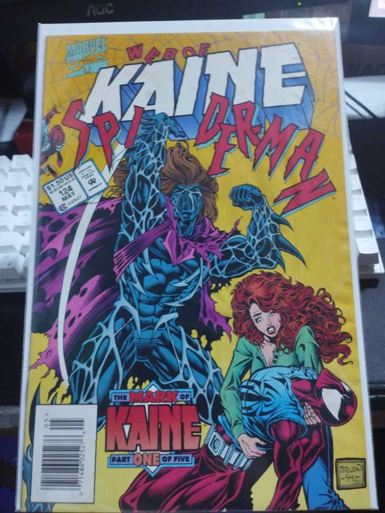 Web Of Spider-Man - Marvel Comics (124 - May 1994) comic book collectible [Barcode 071486025276] - Main Image 2