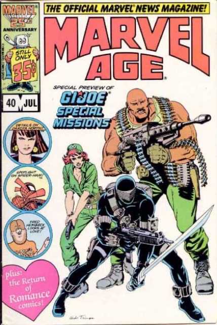 Marvel Age - Marvel Comics (38 - May 1986) comic book collectible - Main Image 4