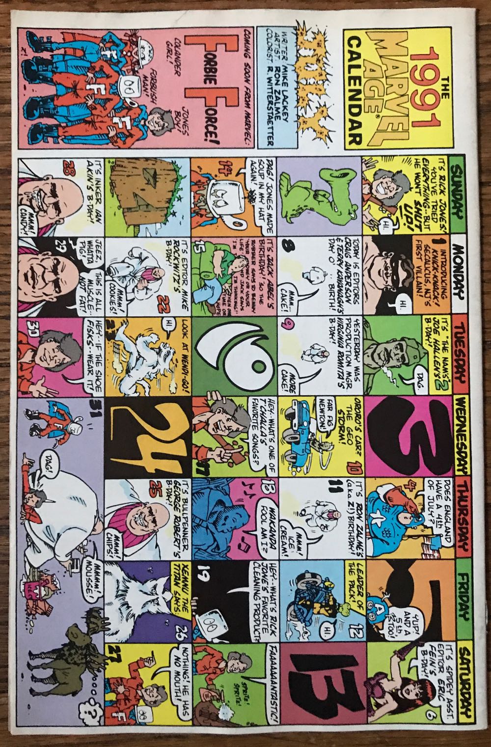 Marvel Age - Marvel (103) comic book collectible - Main Image 2