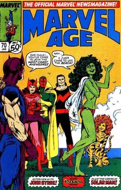 Marvel Age - Marvel Comics (65 - Aug 1988) comic book collectible - Main Image 3