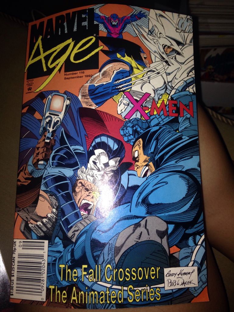 Marvel Age - Marvel Comics (116 - Nov 1992) comic book collectible - Main Image 1