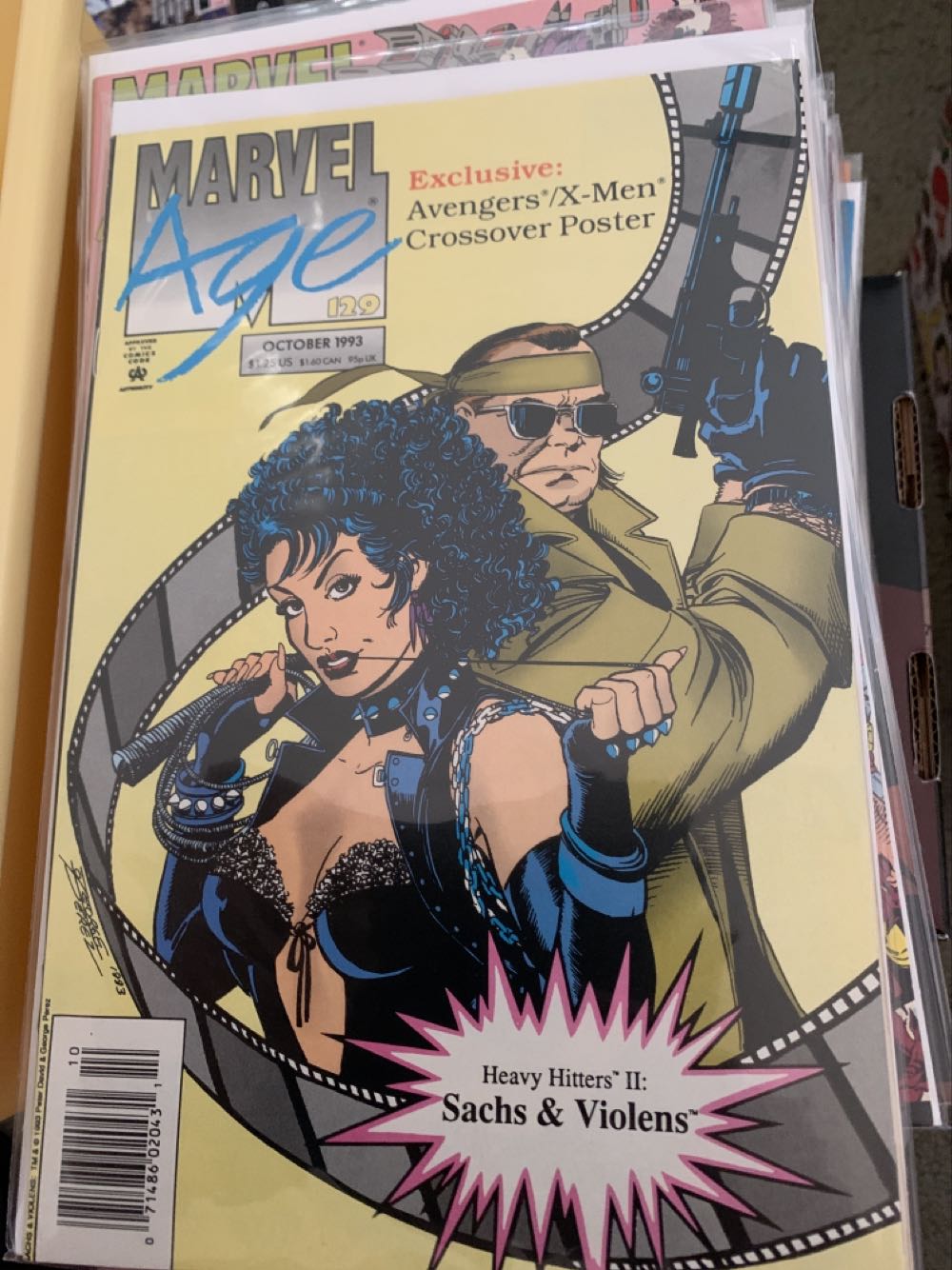 Marvel Age - Marvel Comics (129 - 09/1993) comic book collectible [Barcode 759606020430] - Main Image 2