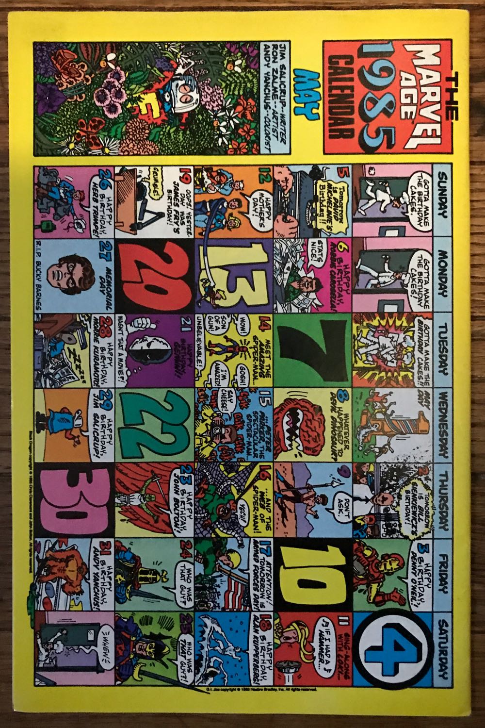 Marvel Age (Vol. 1) - Marvel Comics (29 - Aug 1985) comic book collectible [Barcode 759606020430] - Main Image 2