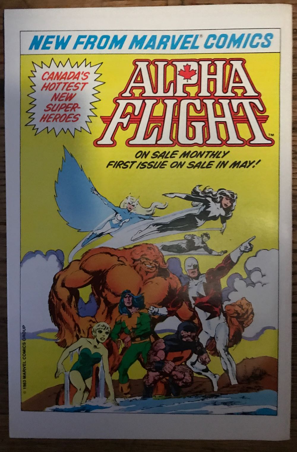 Marvel Age - Marvel Comics (4 - Jul 1983) comic book collectible [Barcode 759606020430] - Main Image 2