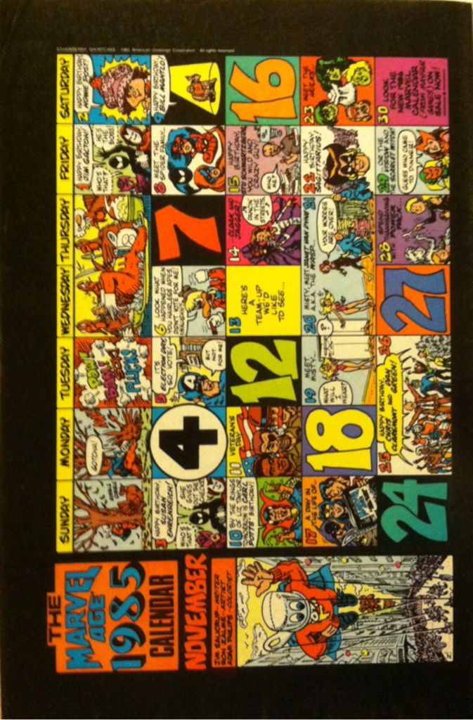 Marvel Age - Marvel Comics (35 - Feb 1986) comic book collectible [Barcode 759606020430] - Main Image 2