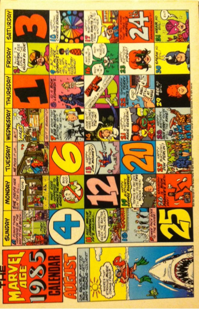 Marvel Age - Marvel Comic Group (32 - Nov 1985) comic book collectible [Barcode 759606020430] - Main Image 2