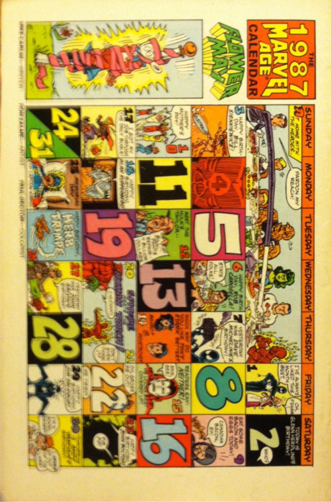 Marvel Age (1983) - Marvel Comics (53 - Aug 1987) comic book collectible [Barcode 759606020430] - Main Image 2