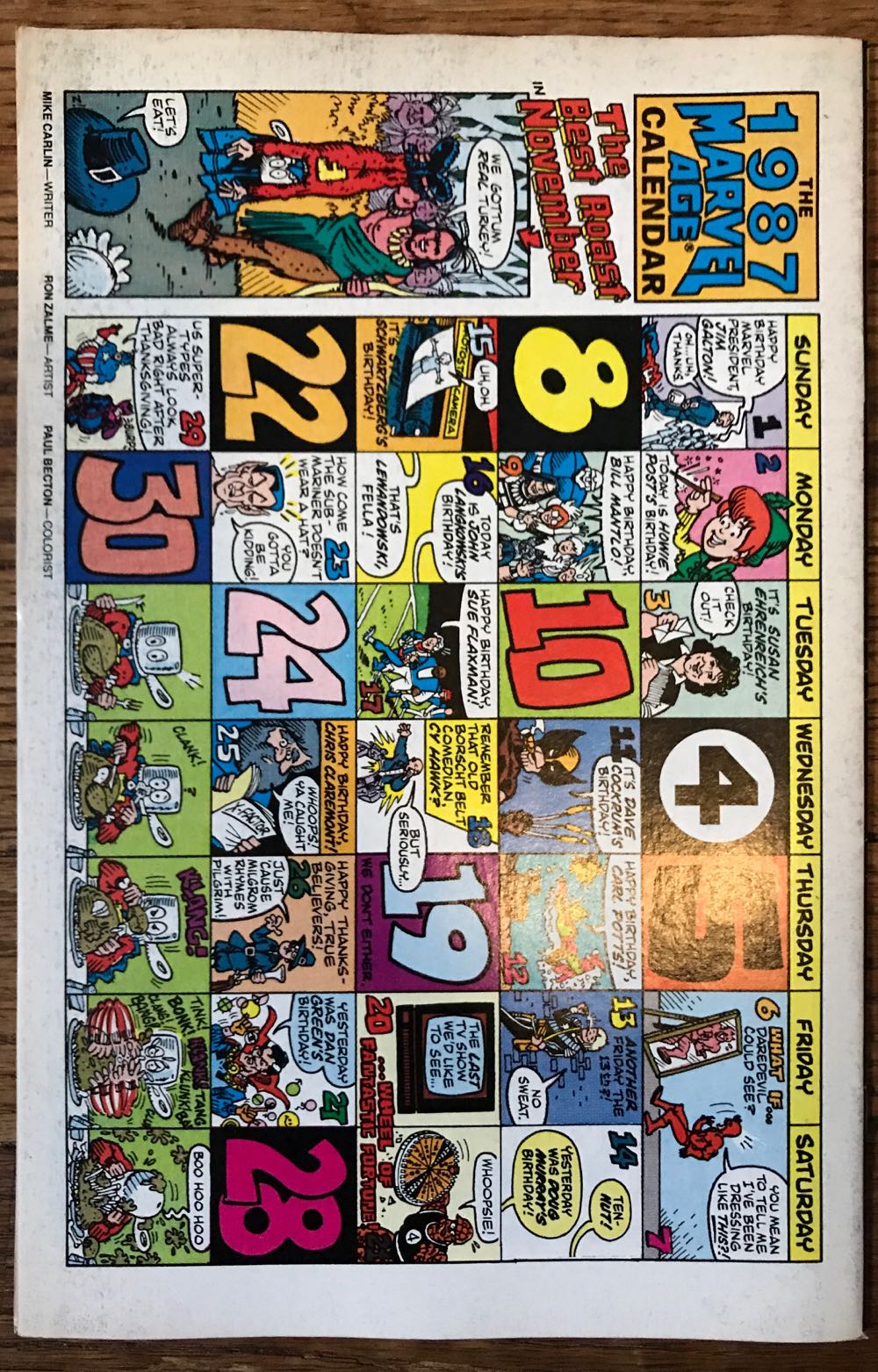 Marvel Age - Marvel Comics (59 - Feb 1988) comic book collectible - Main Image 2