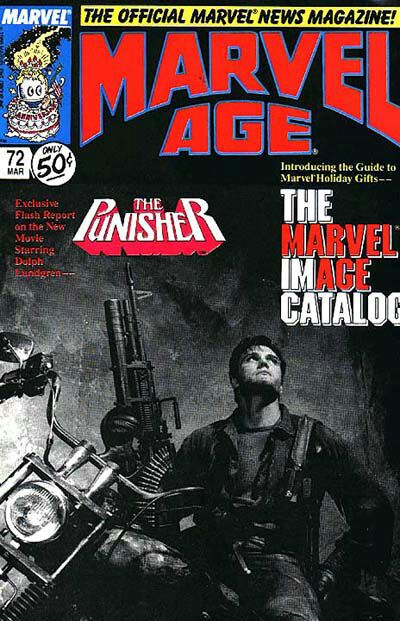 Marvel Age - Marvel Comics (72 - Mar 1989) comic book collectible [Barcode 759606020430] - Main Image 1