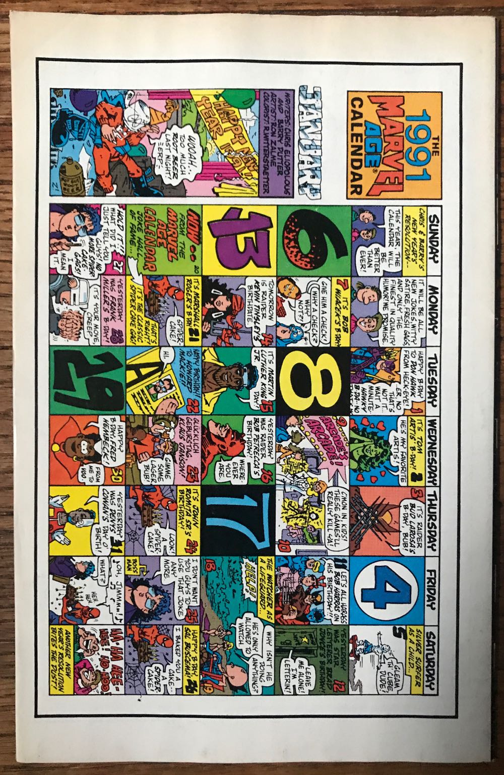 Marvel Age - Marvel Comics (97 - Feb 1991) comic book collectible [Barcode 759606020430] - Main Image 2