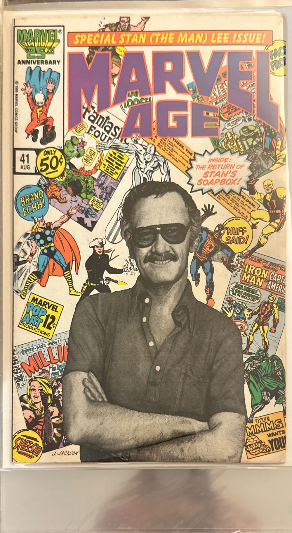 Marvel Age - Marvel Comics (41 - Aug 1986) comic book collectible [Barcode 759606020430] - Main Image 3