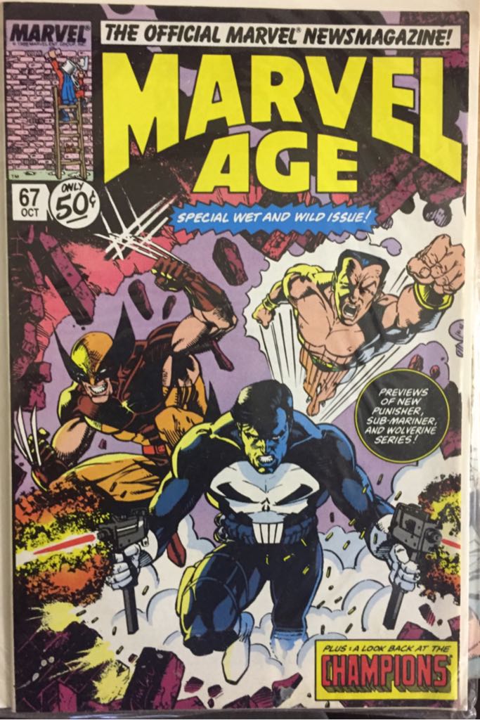 Marvel Age V1 #67 - Marvel Comics (67 - Oct 1998) comic book collectible [Barcode 759606020430] - Main Image 1