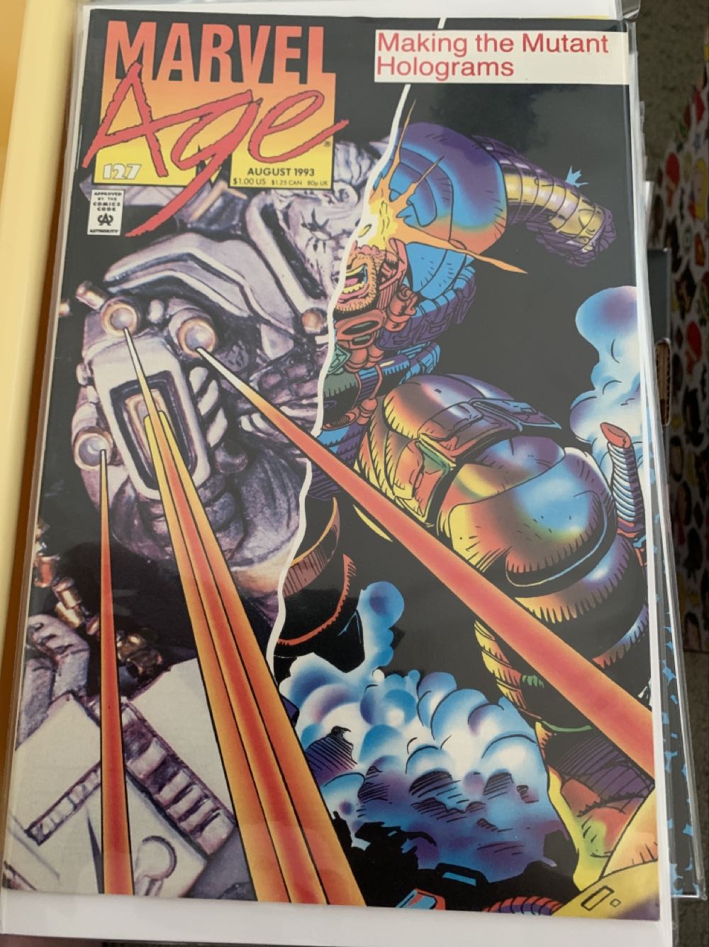 Marvel Age V1 #127 - Marvel (127 - Aug 1993) comic book collectible [Barcode 00928102043108] - Main Image 3