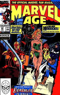 Marvel Age - Marvel Comics (89 - 06/1990) comic book collectible - Main Image 1