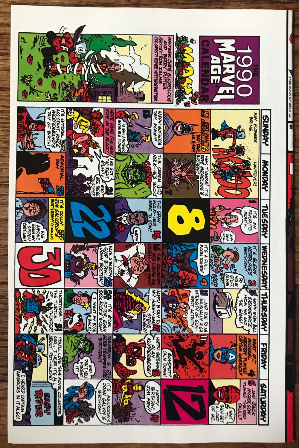 Marvel Age - Marvel Comics (89 - 06/1990) comic book collectible - Main Image 2