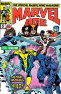 Marvel Age - Marvel Comics (33 - 12/1985) comic book collectible - Main Image 1