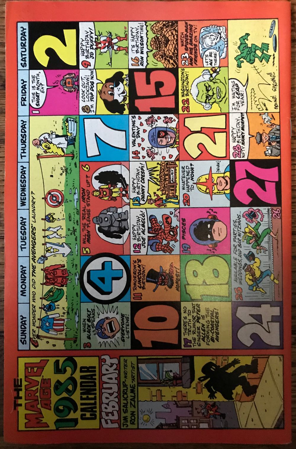 Marvel Age - Marvel Comics (26 - May 1985) comic book collectible - Main Image 2