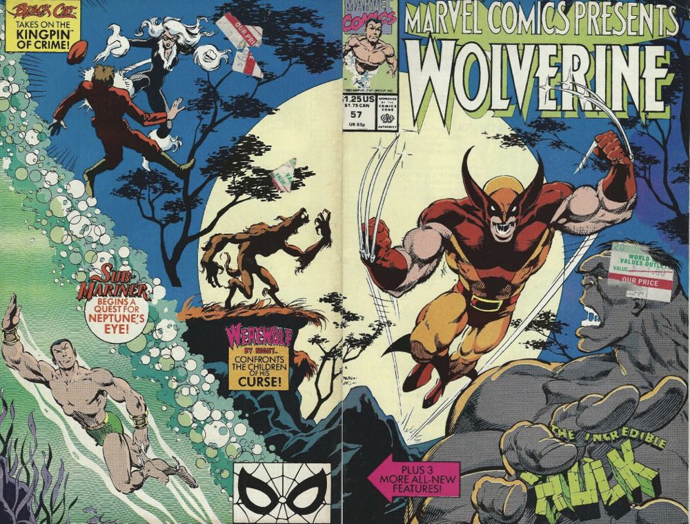 Marvel Comics Presents - Marvel (57 - Aug 1990) comic book collectible [Barcode 071486022145] - Main Image 3